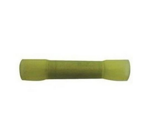 Mize SBCYA 12–10 Ga Yellow Heat Shrink Butt Connectors | Pk/100