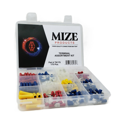 Mize 175 Piece Vinyl Terminal Assortment (TK175)