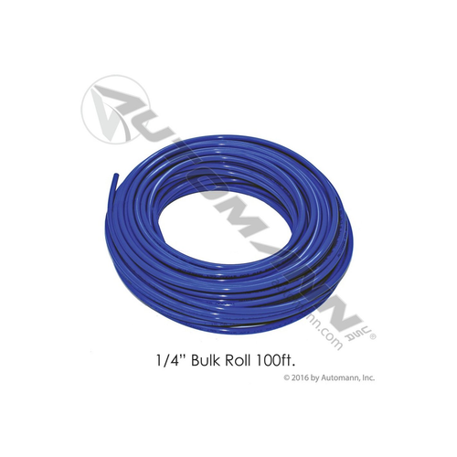 Automann 1775004B nylon tubing 1/4 inch OD x 100 ft blue