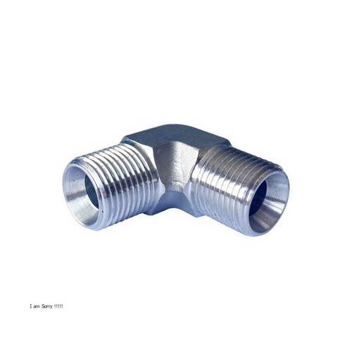 Edelmann 3/8 in Male Elbow SAE 45° Flared Tube Fitting | 149620