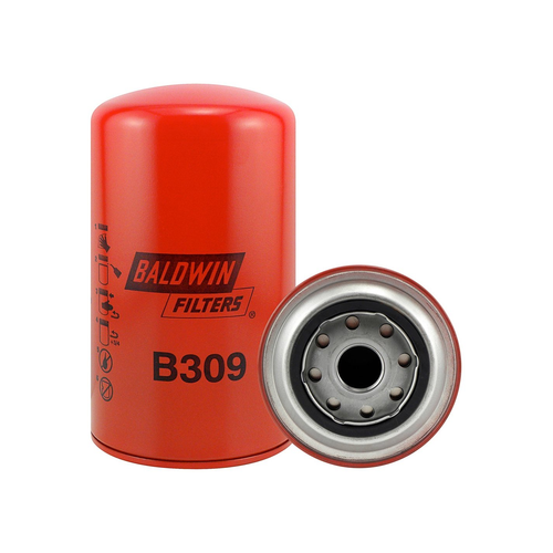 Baldwin B309 High-Performance Full-Flow Lube Spin-On Filter