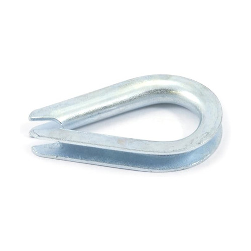 Forney Wire Rope Thimble, Zinc Plated, 1/8 in (61030)