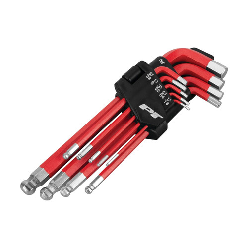 Performance Tool W9135 | 9-Piece Long Arm Hex Key Set
