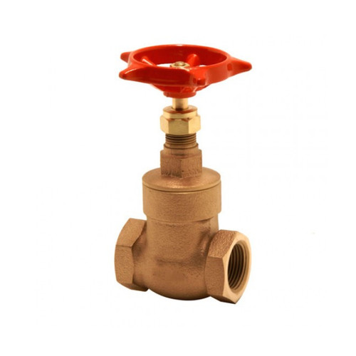 1¼-inch brass gate valve threaded GV114