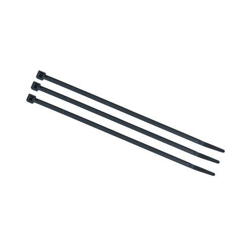 Ideal Tridon B14MD UV-Black Nylon Cable Ties | 50 lb, 14.6″, 100-Pack