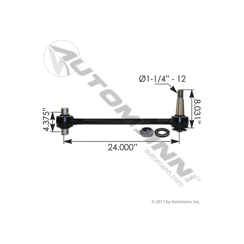 Automann Torque Rod 24.000in Kenworth (TMR69)