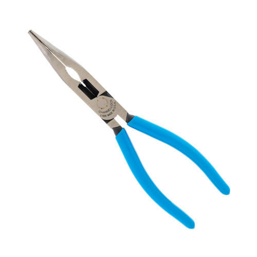Channellock E388 7.5 inch bent long nose pliers