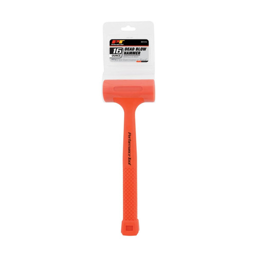 Performance Tool M7216 16oz hi-viz dead blow hammer