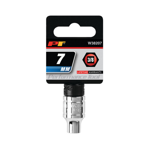 Performance Tool W38207 3/8" Drive 7mm Socket