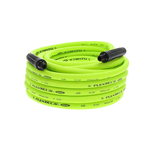 Flexzilla HFZ3850YW2 | 3/8″ × 50′ ZillaGreen Hybrid Air Hose