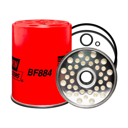 Can-Type Fuel Filter for Agco, Ford, New Holland & Massey Ferguson Equipment (BF884)