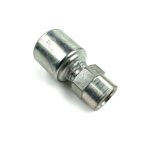 Gates MegaCrimp Female Pipe Swivel Straight, 1/4″ x 1/4″ (4G4FP)