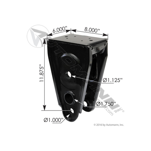 Automann Hutch Side Mount Center Hanger (M16175)