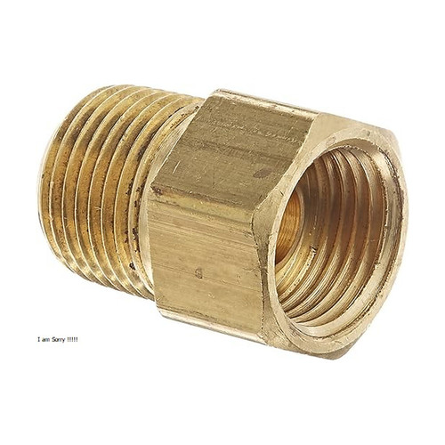 Edelmann 124660 3/8 inch male connector inverted flare fitting