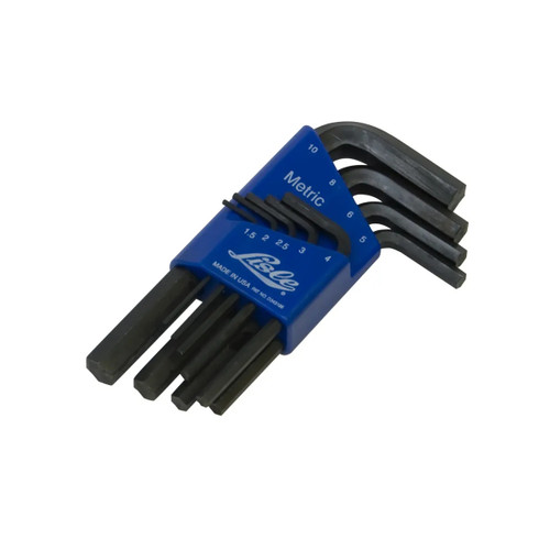 Lisle Metric Hex Key Set, Fold-Up Style (42300)