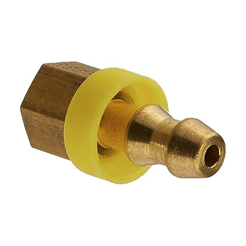 Edelmann 1/4 Inch Hose Size Rigid Female Type Push on Hose Fitting (724340)