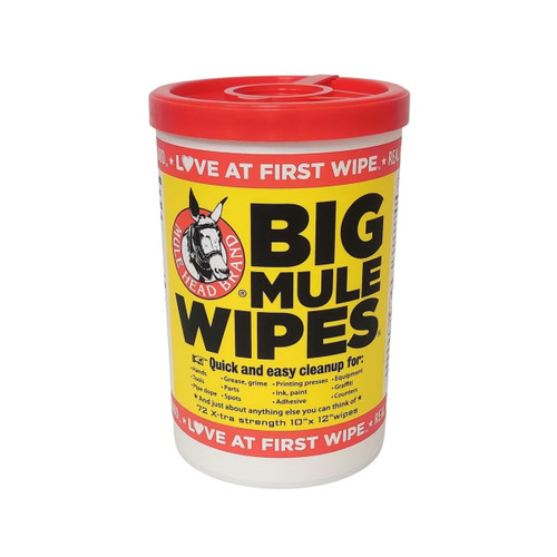 Big Mule X-Tra Strength Cleaning Wipes | 72-Count