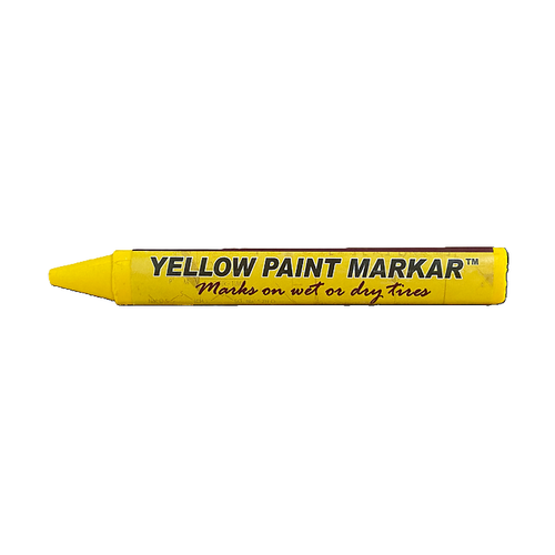 Blackjack Tires Yellow Paint Stick, ½″ Diameter Hex (MK-511-12)