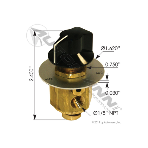 Automann Manually Operated Valve Haldex Type (17090054088)