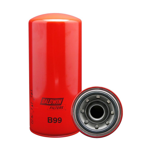 Baldwin Full-Flow Spin-On Oil Filter for Atlas Copco / Caterpillar Equipment (B99)