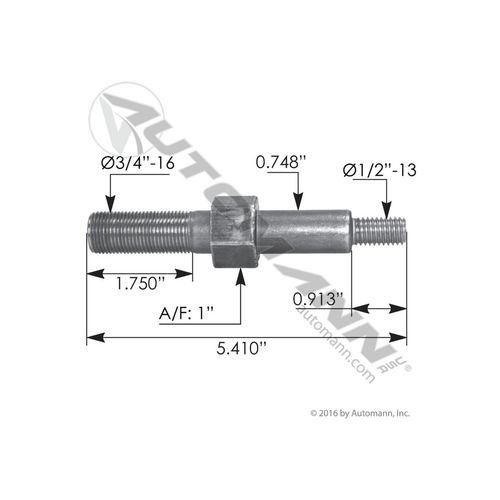 Automann Shock Stud Peterbilt (MPB7586)