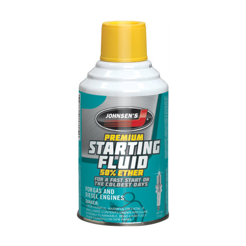 Johnsen 6732 starting fluid 5.5 oz aerosol can