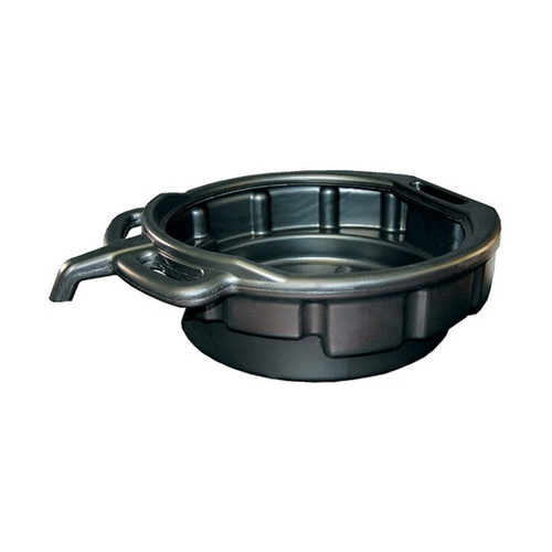ATD Tools 4.5 Gal Black Oil Drain Pan with Anti-Splash Spout (5184)