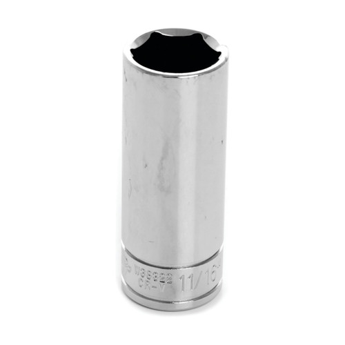 Performance Tool 3/8" Drive 11/16" Deep Chrome Socket (W38322)