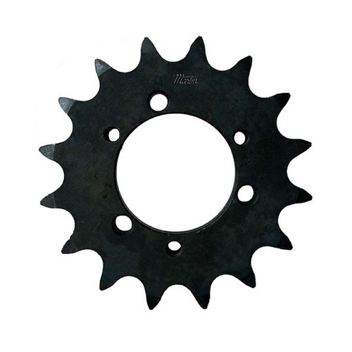 Martin B-Style Roller Chain Sprocket, QD Bushed, #60 Pitch, 20 Teeth (60SDS20)