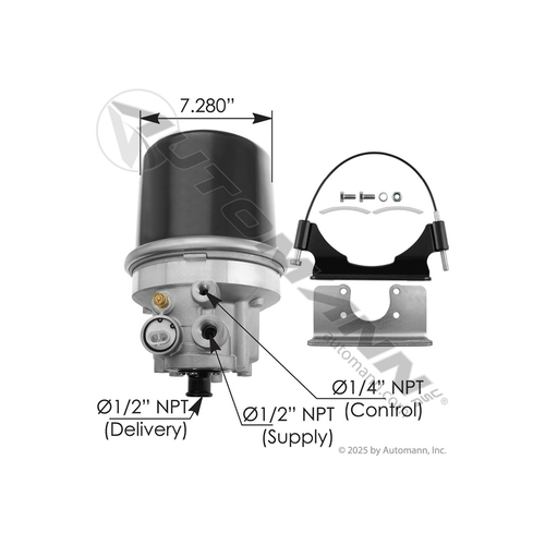 Automann 170065612 ADIP air dryer 12V
