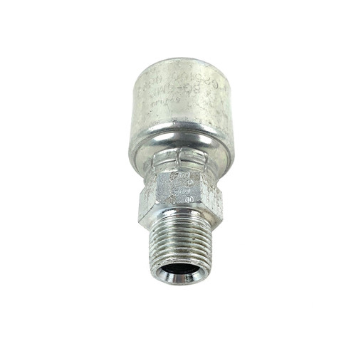 Gates 8G6MP MegaCrimp Male Pipe Swivel 45° Elbow | 1/2" x 3/8"