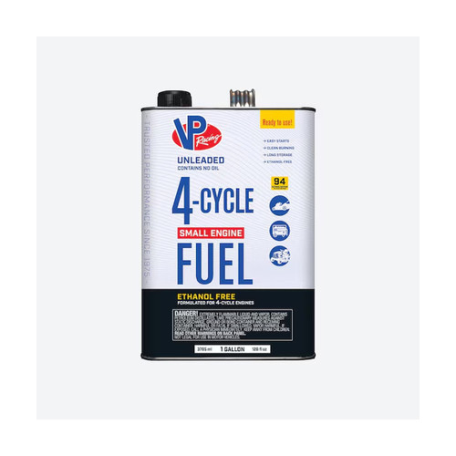 VP Racing Fuels 4‑Cycle Ethanol‑Free Small Engine Fuel 1 Gallon (6201)