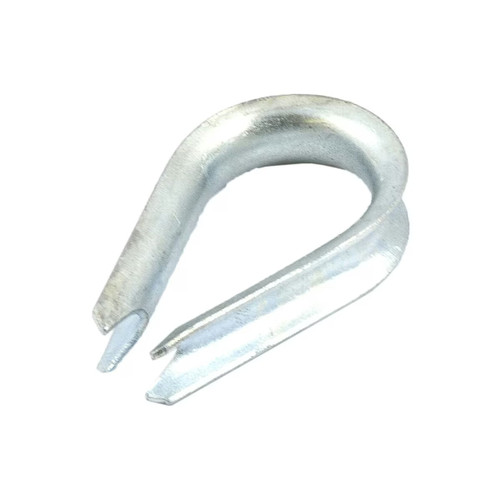 Forney Wire Rope Thimble, Zinc Plated, 5/16 in | 61033