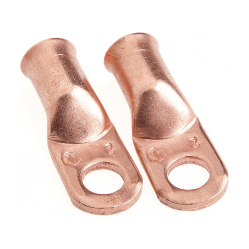 Lug for Number 2 Cable, 5/16 in Stud, Premium Copper | Forney 60094 | per Package