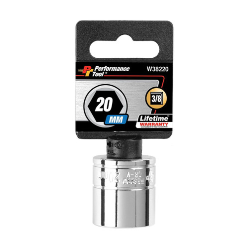 Performance Tool W38220 3/8-inch drive 20mm socket