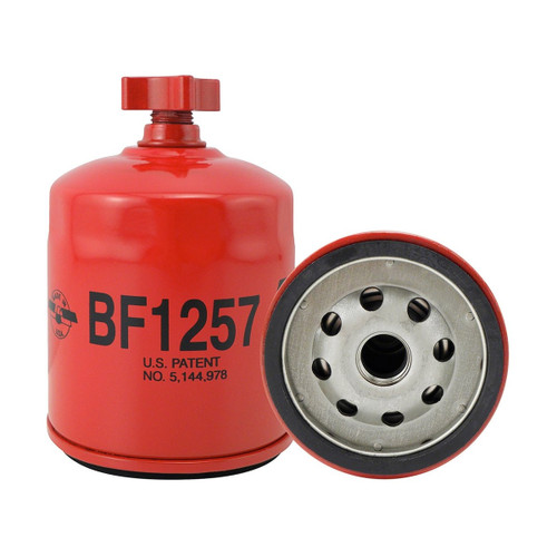 Baldwin BF1257 fuel water separator with drain