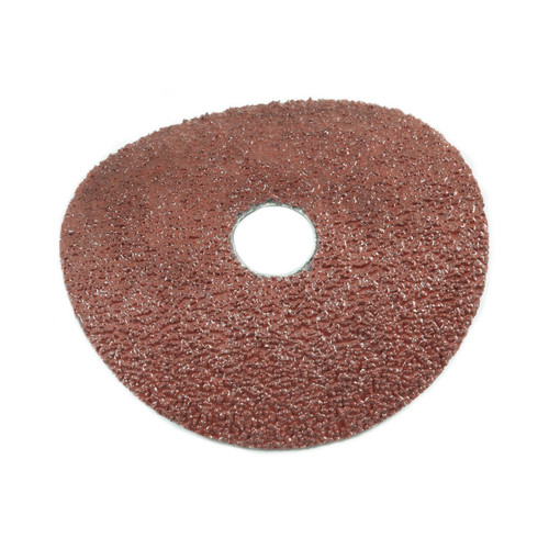 Forney resin fiber sanding disc 4-1/2 inch 24 grit