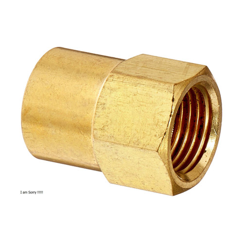 Edelmann 126420 1/4 inch inverted flare tube fitting