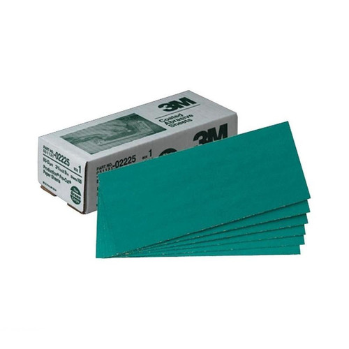 3M Green Corps 02225 production resin sanding sheet