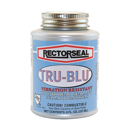 RectorSeal Tru-Blu pipe thread sealant 31551 8 oz blue