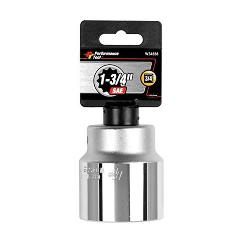 Performance Tool 3/4″ Drive 1‑3/8″ SAE Deep‑Wall Socket (W34556)