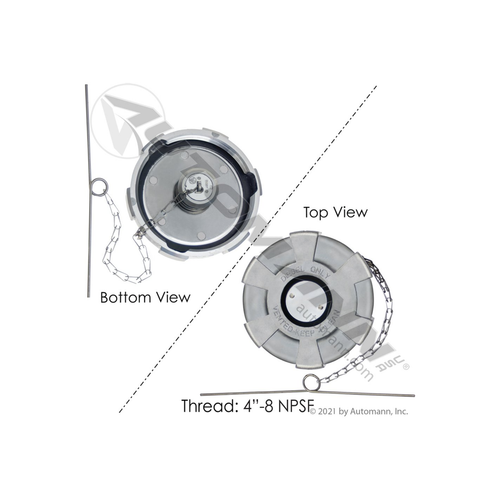 Automann Fuel Cap 4in (5721011)