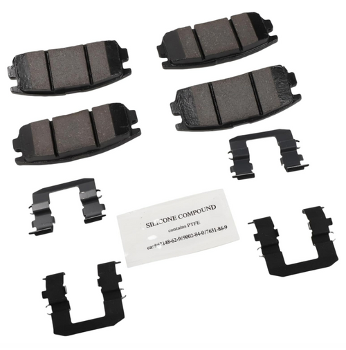 ACDelco Professional Disc Brake Pad Set – Ceramic, Low Dust & Long Life (14D1275CHF1)