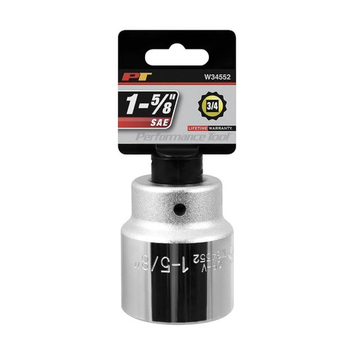 Performance Tool W34552 3/4 drive 1-5/8 inch deep socket