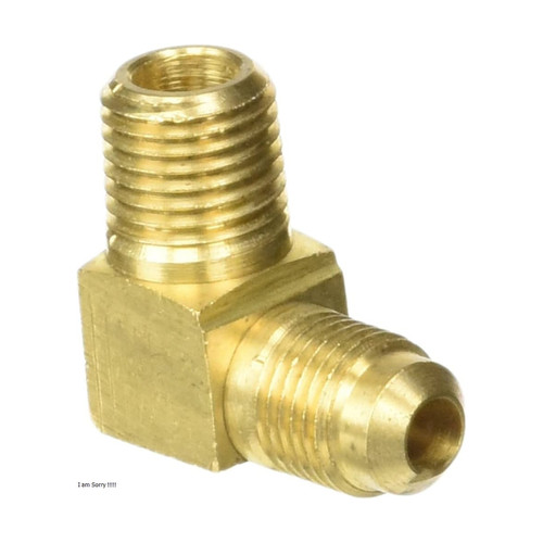 Edelmann 149540 5/16 inch male elbow 45 degree tube fitting