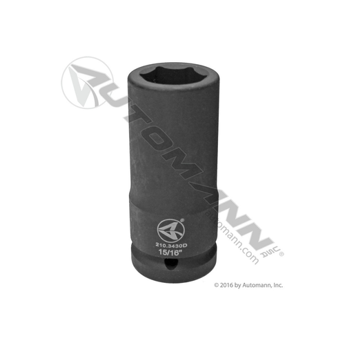 Automann Impact Socket-15/16in-6 PT Deep (2103430D)