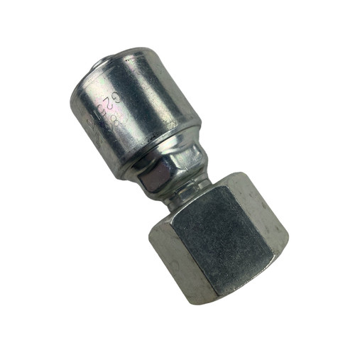 Gates MegaCrimp Female JIC 37° Flare Swivel, 1/2″ x 3/4″ (8G12FJX)