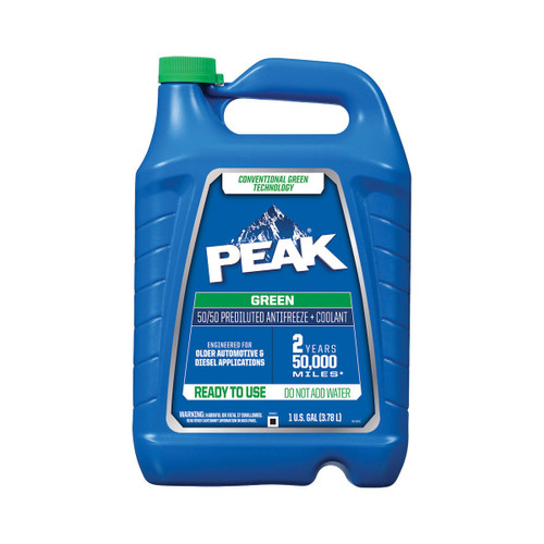 Peak FULL FORCE Conventional Green 50/50 Prediluted Antifreeze + Coolant | FFAB53