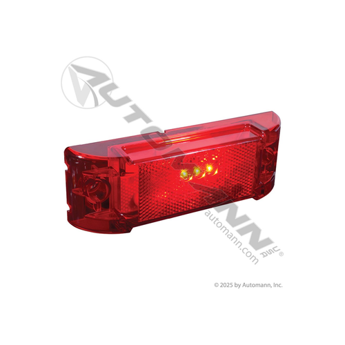 Automann 571LD21R3 LED marker light 2x6 inch red