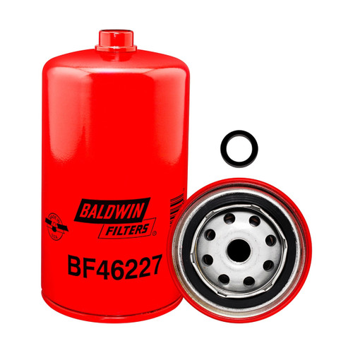 Baldwin BF46227 fuel filter heavy-duty truck spin-on open port